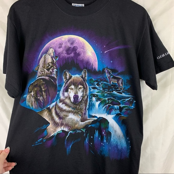 Vintage Wolf Shirt, Size: Medium - Picture 2 of 6